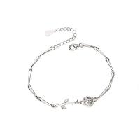Couple Bracelet and Bangle 925 Sterling Silver fashion jewelry & Unisex nickel lead & cadmium free Sold By PC