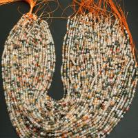 مجوهرات كوارتز الطبيعية الخرز, Rutilated كوارتز, ديي, 3mm, تباع لكل تقريبا 16 بوصة حبلا
