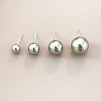 Oorbel sieraden, Plastic Pearl, mode sieraden & verschillende grootte voor keus & voor vrouw, Verkocht door pair