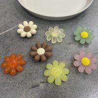 DIY Jewelry Supplies Acrylic Flower injection moulding Approx Sold By Bag