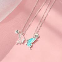 Zinc Alloy Jewelry Necklace fashion jewelry & for woman & enamel nickel lead & cadmium free Sold By Set