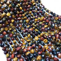 Tiger Eye Beads, poleret, folk stil & du kan DIY & forskellig størrelse for valg, Solgt Per Ca. 38-40 cm Strand