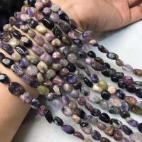 Natural Charoite Beads Nuggets polished folk style & DIY 8mm Sold Per Approx 38-40 cm Strand