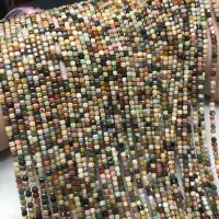 Perles agates, poli, style folk & DIY, 2-2.5mm, Vendu par Environ 38-40 cm brin