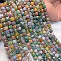 Perles agates, agate indienne, cadre, poli, style folk & DIY, beads length 7-8mm, Vendu par Environ 38-40 cm brin