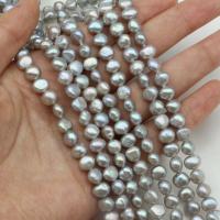 Cultured Baroque Freshwater Pearl Beads DIY grey Sold Per Approx 37 cm Strand