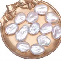 Cultured Baroque Freshwater Pearl Beads Natural & DIY white 19-28mm Sold By PC