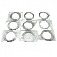 Ijzeren armbanden, Ijzer, DIY, nikkel, lood en cadmium vrij, 0.6*50mm, 30pC's/Bag, Verkocht door Bag