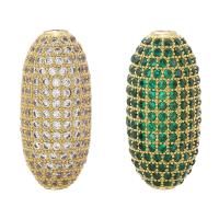 Brass Spacer Bead plated DIY & micro pave cubic zirconia Approx 2mm Sold By PC