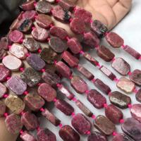 Rhodonite Beads, poleret, folk stil & du kan DIY, 12x15mm, Solgt Per Ca. 38-40 cm Strand