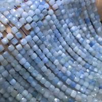 Gemstone Jewelry Beads Aquamarine polished folk style & DIY Sold Per Approx 38-40 cm Strand