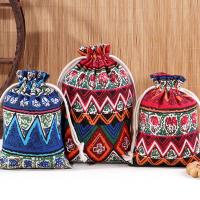 Jewelry Pouches Bags Linen folk style Sold By PC