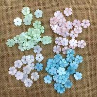 DIY Jewelry Supplies Shell Flower mixed colors Sold By PC