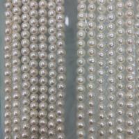 Přírodní sladkovodní perly perlí, Sladkovodní Pearl, DIY, více barev na výběr, 5-6mm, Prodáno za Cca 37 cm Strand