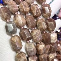 Gemstone šperky Korálky, Sunstone, DIY, smíšené barvy, 13x18mm, Prodáno za Cca 39 cm Strand