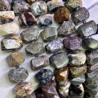 Gemstone Smycken Pärlor, Pietersite, DIY, blandade färger, 13x18mm, Såld Per Ca 39 cm Strand