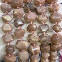 Gemstone Smycken Pärlor, Sunstone, DIY, blandade färger, 13x18mm, Såld Per Ca 39 cm Strand