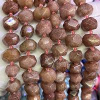 Granos de la joyería de cuarzo natural, Strawberry cuarzo, Bricolaje, color mixto, 13x18mm, Vendido para aproximado 39 cm Sarta