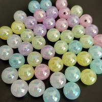Jelly Style Acrylic Beads Round DIY Approx Sold By Bag