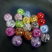 Akril nakit Beads, Krug, možete DIY, više boja za izbor, 16mm, Približno 200računala/Torba, Prodano By Torba