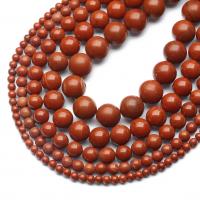 Red Jasper Beads Round DIY red Sold Per Approx 38 cm Strand