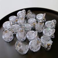 Hair Claw Clips Acrylic durable & cute clear Approx 100/Bag Sold By Bag