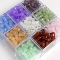 Lampwork Beads, Bamboo, DIY, more colors for choice, 6x12mm, 20PCs/Bag, Sold By Bag