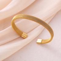 Stainless Steel Bangle 304 Stainless Steel Vacuum Ion Plating fashion jewelry & for woman nickel lead & cadmium free 8mm Inner Approx 58mm Sold By PC