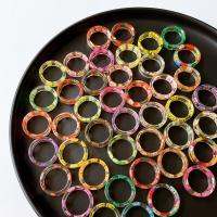 Ring Finger żywicy, żywica, Koło, Ładna & różne wzory do wyboru, dostępnych więcej kolorów, 22x22mm, około 100komputery/torba, sprzedane przez torba
