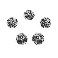 Zinc Alloy Spacer Beads antique silver color plated DIY Approx 4.5mm Approx Sold By Bag