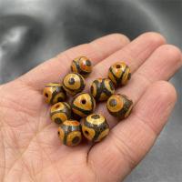 Natural Tibetan Agate Dzi Beads Round DIY 12mm Sold By PC