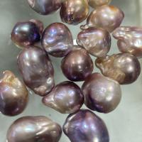 Cultured Baroque Freshwater Pearl Beads DIY purple 15-18mm Sold By PC