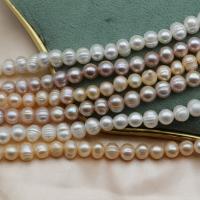 Cultured Baroque Freshwater Pearl Beads DIY 7-8mm Sold Per Approx 36-37 cm Strand