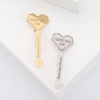 Fashion Brooch Jewelry 304 Stainless Steel Heart Vacuum Ion Plating fashion jewelry & for woman Sold By PC