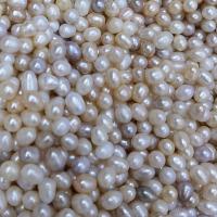 Cultured No Hole Freshwater Pearl Beads irregular DIY mixed colors 8-9mm Sold By Lot