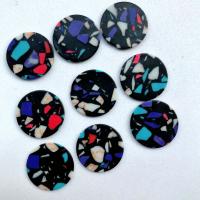 Turquoise Cabochon Round DIY multi-colored 16mm Sold By Bag