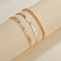Brass Anklet with 5cm extender chain fashion jewelry nickel lead & cadmium free Length Approx 21 cm Sold By PC