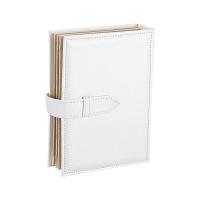 PU Leather Earrings Storage Book Rectangle portable & dustproof & for woman Sold By PC