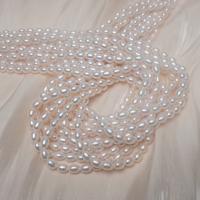 Cultured Rice Freshwater Pearl Beads DIY white Sold Per Approx 35 cm Strand