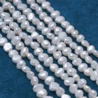 Cultured Baroque Freshwater Pearl Beads, DIY, white, 3-4mm, Sold Per Approx 35 cm Strand