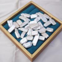 Ciondoli perle d'acqua dolci, perla d'acquadolce coltivata naturalmente, Barocco, DIY, bianco, 18-20mm,8-10mm, Venduto da PC
