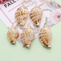 Shell Pendants with Iron DIY x34- Sold By Bag