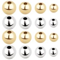 Brass Jewelry Beads Round DIY nickel lead & cadmium free Sold By PC