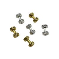 Zinc Alloy Spacer Beads Barbell plated vintage & DIY nickel lead & cadmium free Sold By Bag