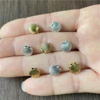 Zinc Alloy Spacer Beads Shell plated vintage & DIY nickel lead & cadmium free Sold By Bag