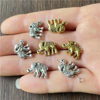 Zinc Alloy Spacer Beads Elephant plated vintage & DIY nickel lead & cadmium free Sold By Bag