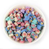 3D Nail Art Decoration Polymer Clay Flower DIY 12mm Approx Sold By Bag
