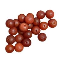 Prirodni Red ahat perle, Red Agate, Prirodno & možete DIY, crven, 14mm, 10računala/Lot, Prodano By Lot