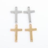 Stainless Steel Connector 304 Stainless Steel Cross plated DIY Sold By Bag