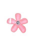 Smykker Tilbehør, Plastic, med Plastic Pearl, Flower, du kan DIY & forskellige stilarter for valg & med rhinestone, 10x10mm, Solgt af PC